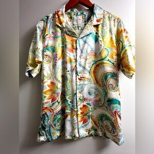 Denim and flowers Ricky Singh Paisley L